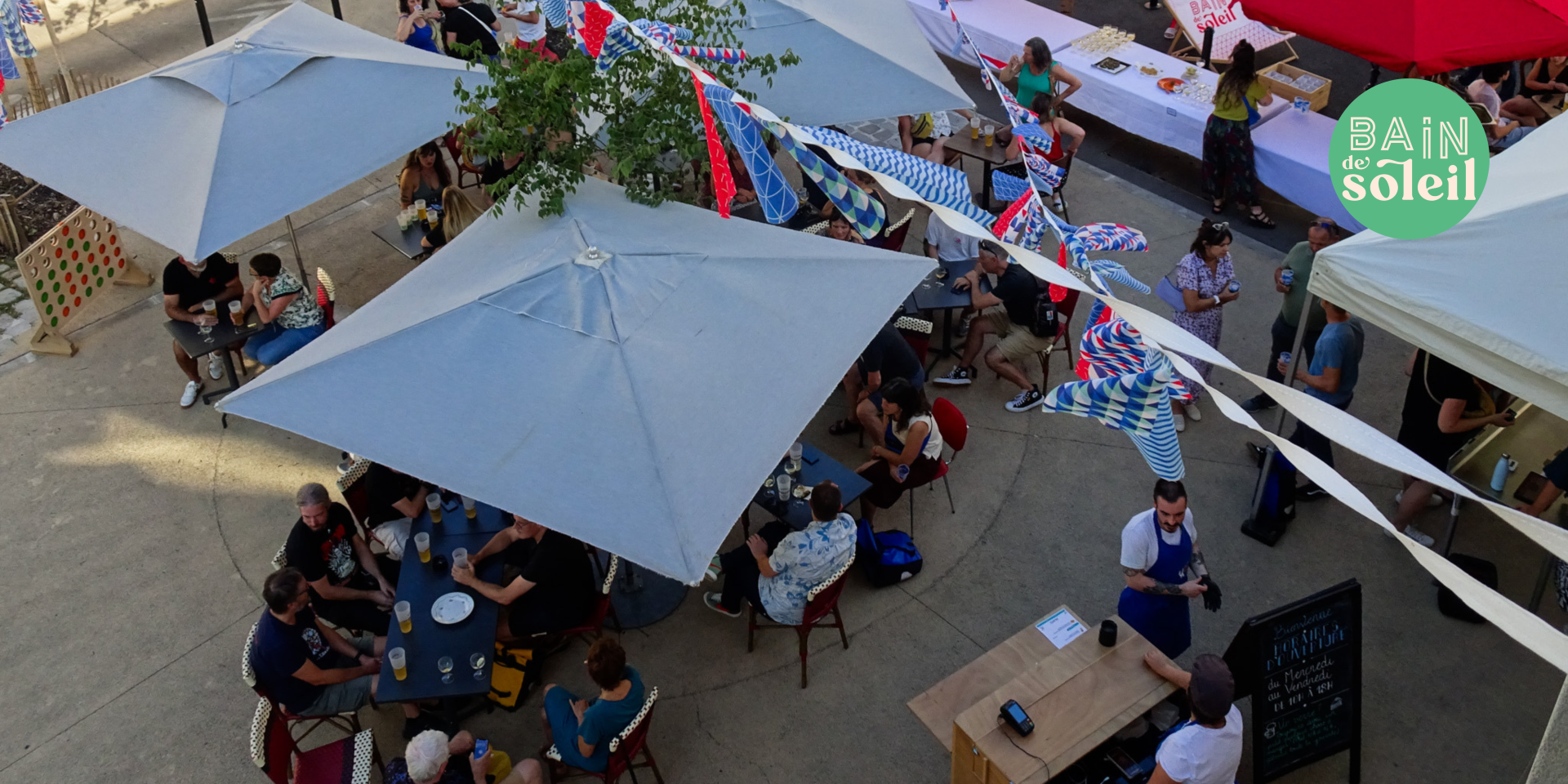 Terrasse du Café du Grand Bain
